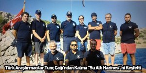 Türk Araştırmacılar, Tunç Çağı'ndan Kalma "Su Altı Hazinesi"ni Keşfetti