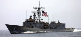 İngiliz askeri gemisi "Lyme Bay" Bodrum'da