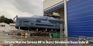 Sirena Marine Sirena 88’in İkinci Gövdesini Suya İndirdi