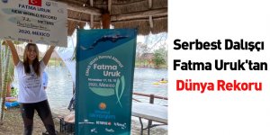 Serbest Dalışçı Fatma Uruk'tan Dünya Rekoru