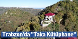 Trabzon'da "Taka Kütüphane"