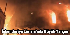 İskenderiye Limanı'nda Büyük Yangın