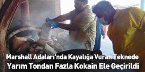 Marshall Adaları'nda Kayalığa Vuran Teknede Yarım Tondan Fazla Kokain Ele Geçirildi