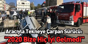 Aracıyla Tekneye Çarpan Sürücü: "2020 Bize Hiç İyi Gelmedi"