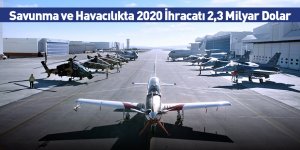 Savunma ve Havacılıkta 2020 İhracatı 2,3 Milyar Dolar