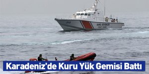 Karadeniz'de Kuru Yük Gemisi Battı
