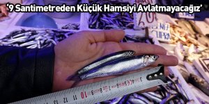‘9 Santimetreden Küçük Hamsiyi Avlatmayacağız’