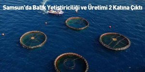 Samsun’da Balık Yetiştiriciliği ve Üretimi 2 Katına Çıktı
