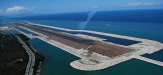 Ordu-Giresun Havalimanı havadan böyle görüntülendi