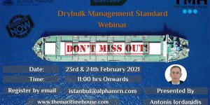 Alpha Marine Consulting Turkey Seminerlerine Tüm Hızıyla Devam Ediyor