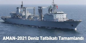 AMAN-2021 Deniz Tatbikatı Tamamlandı