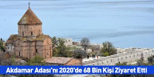 Akdamar Adası'nı 2020'de 68 Bin Kişi Ziyaret Etti