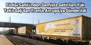 Fildişi Sahili'nden Gemiyle Getirilen Yük Tekirdağ'dan Trenle Avrupa'ya Gönderildi