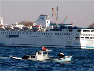 Ankara feribotu Mısır'a yol aldı
