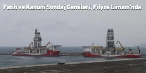 Fatih ve Kanuni Sondaj Gemileri, Filyos Limanı'nda