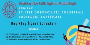 TÜBİTAK Beşiktaş Bölge Birincisi İTÜ MTAL'den!