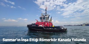 Sanmar'ın İnşa Ettiği Römorkör Kanada Yolunda