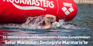 12. Uluslararası Arena Aquamasters Yüzme Şampiyonaları Setur Marinaları Desteğiyle Marmaris’te
