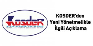 KOSDER'den Yeni Yönetmelikle İlgili Açıklama