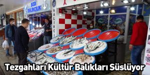 Tezgahları Kültür Balıkları Süslüyor