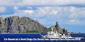 Çin Bandıralı 4 Gemi Doğu Çin Denizi'nde Japonya Kara Sularına Girdi