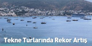 Tekne Turlarında Rekor Artış