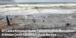 Sri Lanka Kimyasal Madde Taşıyan Geminin Batmasının Ardından Çevre Felaketiyle Karşı Karşıya