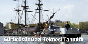 Sürücüsüz Gezi Teknesi Tanıtıldı