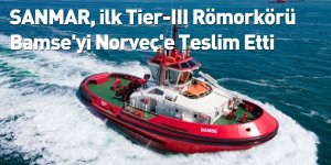 SANMAR, ilk Tier-III Römorkörü Bamse'yi Norveç'e Teslim Etti