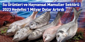 Su Ürünleri ve Hayvansal Mamuller Sektörü 2023 Hedefini 1 Milyar Dolar Artırdı