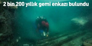 2 bin 200 yıllık gemi enkazı bulundu