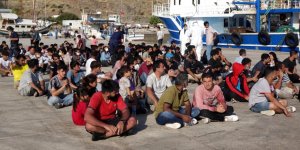 Çanakkale’de balıkçı teknesine göçmen operasyonu