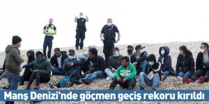 Manş Denizi'nde göçmen geçiş rekoru kırıldı