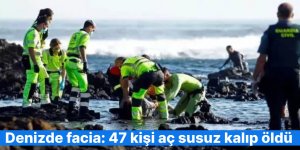 Denizde facia: 47 kişi aç susuz kalıp öldü