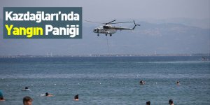 Kazdağları'nda Yangın Paniği