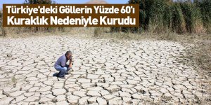 Türkiye'deki Göllerin Yüzde 60'ı Kuraklık Nedeniyle Kurudu