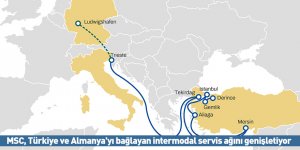 MSC, Türkiye ve Almanya'yı bağlayan intermodal servis ağını genişletiyor