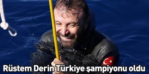 Rüstem Derin Türkiye şampiyonu oldu