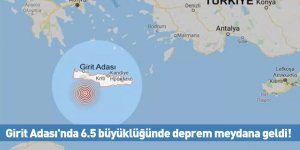 Girit Adası'nda 6.5 büyüklüğünde deprem meydana geldi!