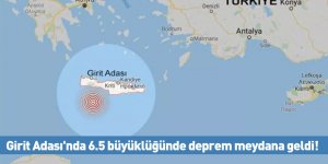 Girit Adası'nda 6.5 büyüklüğünde deprem meydana geldi!