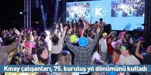 Kınay çalışanları, 75. kuruluş yıl dönümünü kutladı