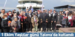 1 Ekim Yaşlılar günü Yalova'da kutlandı