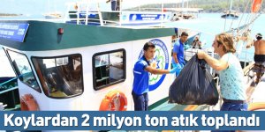 Koylardan 2 milyon ton atık toplandı