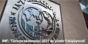 IMF: 'Türkiye ekonomisi 2021'de yüzde 9 büyüyecek'