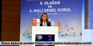 Özlem Akdurak yeniden Yelken Federasyonu başkanlığına seçildi