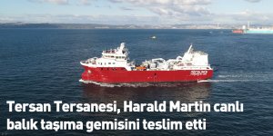 Tersan Tersanesi, Harald Martin canlı balık taşıma gemisini teslim etti