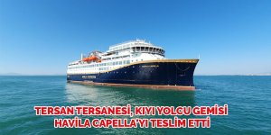 Tersan Tersanesi, kıyı yolcu gemisi Havila Capella’yı teslim etti