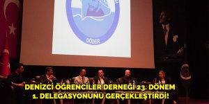 Denizci Öğrenciler Derneği 23. Dönem 1. Delegasyonunu gerçekleştirdi!