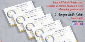 İTÜ MTAL 5 Avrupa Kalite Ödülü birden aldı!