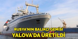 Rusya'nın balıkçı gemisi Yalova'dan